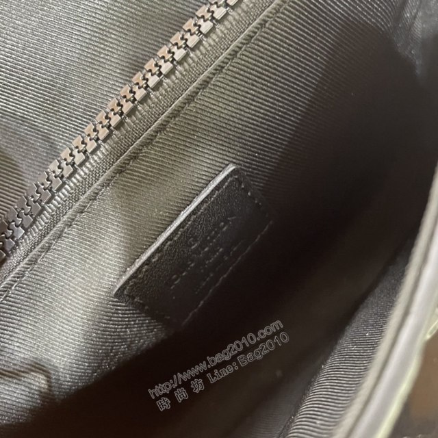 LV專櫃新款包包 路易威登S Lock Sling手袋 M58487 Monogram壓紋黑色皮革 LV男士腰包挎包胸包  ydh4285